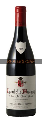 Bouteille Denis Mortet Chambolle Musigny Aux Beaux Bruns