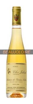 Bouteille Zind-Humbrecht Pinot Gris Clos Jebsal Sélection de Grains Nobles