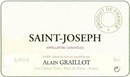 Etiquette Alain Graillot Saint Joseph