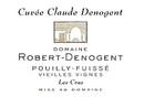 Etiquette Robert Denogent Pouilly Fuissé Claude Denogent